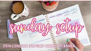 plan with me  functional planning  sunday setup [upl. by Nibaj]