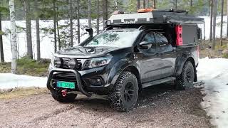 AluCab Canopy Camper  The easy way of setting camp The ultimate Overland rig [upl. by Newell262]