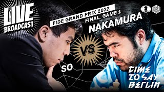 FIDE Grand Prix Berlin 2022 FINAL Game 1 [upl. by Rizzi]