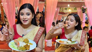 Sovabajar Rajbari te Biebari Challenge korlam 😍 tao bar without invitation  ft Asparagus Catering [upl. by Gnod]