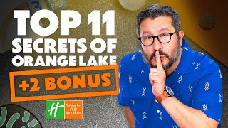 Top 11 Secrets 🔍 of Orange Lake Resort 🏖️ Orlando Florida 🌴 Holiday Inn Club Vacations® [upl. by Fishback]