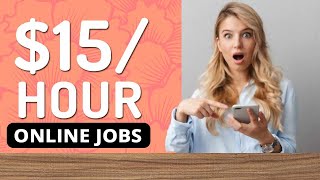 Online Jobs That Pay 15hr or More for Students in 2023 [upl. by Getraer]