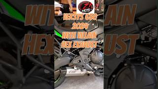 KAWASAKI VERSYS 650 2024 VILLAIN HEX EXHAUST kawasaki kawasakiversys650 zeroonemoto [upl. by Ardeed]