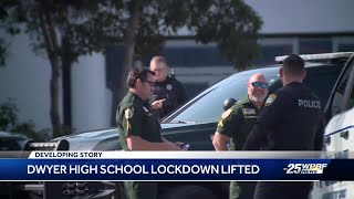 Dwyer High School removed from lockdown after incident [upl. by Galatia]