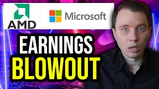 AMD Microsoft Earnings BLOWOUT [upl. by Ardna215]