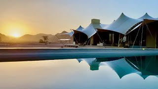 Hoanib Skeleton Coast Camp Namibia  INCREDIBLE LODGE in otherworldly scenery full tour [upl. by Ahsenroc]