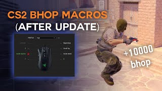 CS2 BHOP MACROS UPDATED  RAZER OR LOGITECH MOUSE [upl. by Quillan]