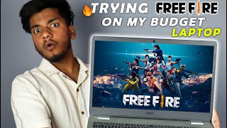 I Run Free Fire Game On My Budget Laptop   I Am Literally Shocked 😲 [upl. by Honor]