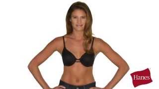 Hanes® Ultimate T Shirt Underwire Bra [upl. by Ynnoj]