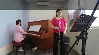 Clarinet ABRSM Grade 5 from 2022 C3 Moritz Moszkowski Spanischer Tanz [upl. by Brasca]