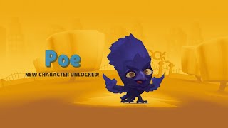 Zooba New Character Poe The Crow  Zooba Halloween Character [upl. by Ahar235]