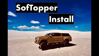 How to Install a SofTopper Bed Cover on a 3rd Gen Tacoma [upl. by Ky]