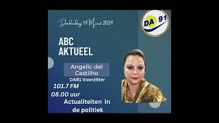 Angelic del Castilho DA91 voorzitter in gesprek met Gerold Vliet op 14 maart 2024 [upl. by Diley]