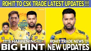 CSK To Trade Rohit Sharma Full Details  IPL 2024 Auction News [upl. by Nodnnarb]