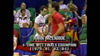 Miloslav Mecir vs McEnroe Final  Dallas 1987 [upl. by Gianna]