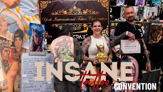 York 🇬🇧 International Tattoo convention 2024 [upl. by Aihsekin848]