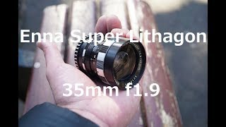 Enna Super Lithagon 35mm f19 [upl. by Cynthy533]