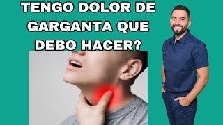 TENGO DOLOR DE GARGANTA  FARINGITIS  DR DAVID CAMPOS [upl. by Narayan]