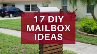 17 Easy DIY Mailbox Ideas  Decorative Mailbox Designs [upl. by Seigel]