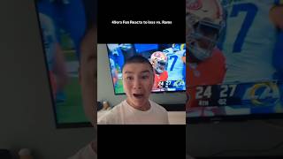 49ers Fan Reacts to loss vs Rams NFL Week 3 [upl. by Yokoyama]