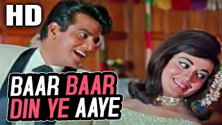 Baar Baar Din Ye Aaye  Mohammed Rafi  Farz 1967 Birthday Songs Jeetendra Babita [upl. by Elamef]