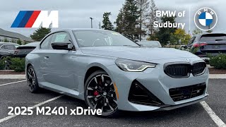 2025 BMW M240i xDrive  Whats New  Video Walkaround [upl. by Alket]