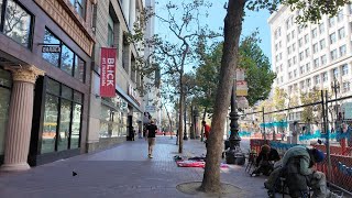 Will San Franciscos Market Street ever recover Vacant storefronts Empty buildings [upl. by Ela440]