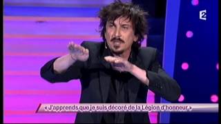 Arnaud Tsamere 61 Japprends que je suis décoré de la Légion dhonneur  ONDAR [upl. by Anirehc]