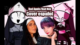 Friday Night Funkin  Bad Nun Bad Apple  cover español MOD Kira0loka amp andreassmusic [upl. by Kahl]