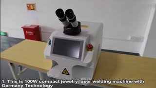 How to use jewelry laser welding machine [upl. by Fidelas355]