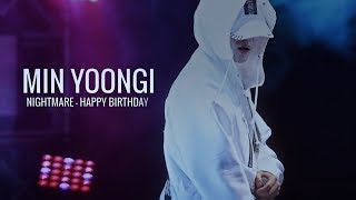 FMV Min Yoongi  Nightmare HBD [upl. by Eciened]