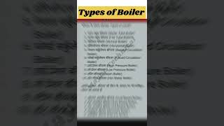 Types of boiler electricalengineering electrical [upl. by Rotberg]