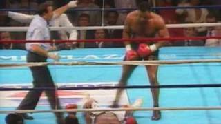 Tyson vs Spinks  1st Round Knockout [upl. by Sidoon]