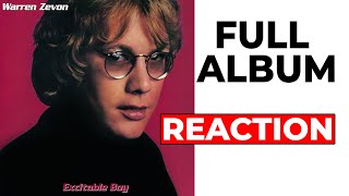 Warren Zevon  Excitable Boy full album REACTION [upl. by Saxela]