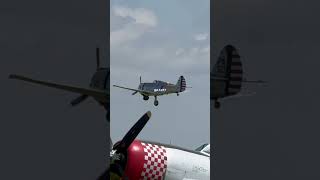 Curtiss P36 Hawk Duxford planespotter aviations curtiss p36 avgeek planespotter pilot [upl. by Aniehs]