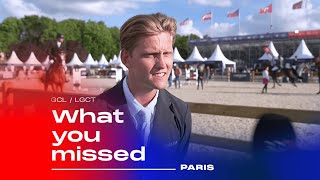 Johan Sebastian Gulliksens reaction  LGCT Grand Prix Paris 2024 [upl. by Lajib]