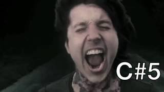 Oliver quotOliquot Sykes Vocal Range [upl. by Tinaret]