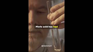 Lets know About Picric Acidan explosive  CHEMIWIZARD⚗️ science trending shorts chemiwizard [upl. by Melissa]