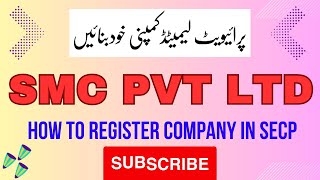 Company Registration Process in Pakistan  Company Bnanay Ka Tareeqa [upl. by Slyke]