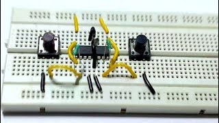 DC MOTOR DIRECTION CONTROL USING L293D [upl. by Artemahs]