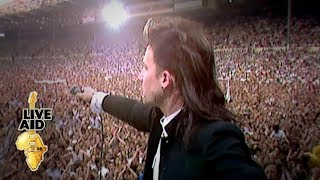 U2  Bad Live Aid 1985 [upl. by Blatman]