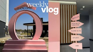 vlog GRWM lancôme event shooting  many more [upl. by Hillery]