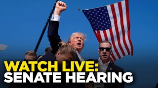 Watch live Senate grills FBI Secret Service over security issues around Trump shooting [upl. by Yaner]