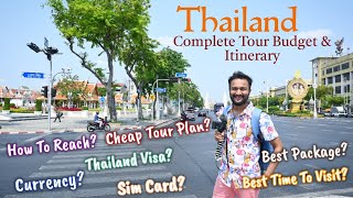 Thailand Tour Budget amp Itinerary  How To Travel Thailand  Thailand Complete Travel Guide Thailand [upl. by Tallula]