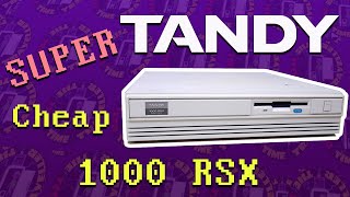 The Last Tandy 1000  The Really Rare Tandy 1000 RSX [upl. by Atilef]