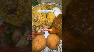 meat biryani🤩food cooking subscribe 👈❤️‍🔥recipe jazzcooks 🫠❣️🤲🏻 [upl. by Neiman758]