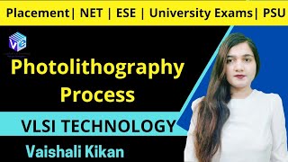 Photolithography Process  L 34 I IC Fabrication I VLSI Technology I ESE NET I [upl. by Garcia]