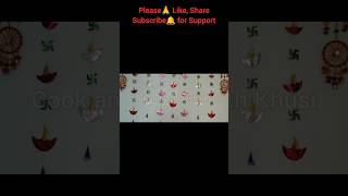 Easy amp Beautiful Diwali Decoration Happy Diwali 🎇🪔diwali wastesebest trendingshorts [upl. by Gregoire936]