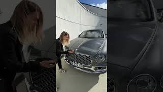 Take a look at this lovely Bentley Flying Spur W12 👀  shorts  luxury cars  jessicarmaniac  POV [upl. by Ardnnek154]