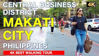 4K Makati City PHILIPPINES  Best Walking Tour  CANADA TRAVEL GUIDE in the Philippines [upl. by Aig271]